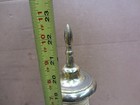 Set Of 2 Brass And Cast Iron Fireplace Andirons Log Dogs Art Deco Big Large