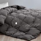 Snowman Pinch Pleat Goose Down Comforter Duvet Insert 750 fill Power 100  Cotton