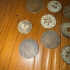 Lot Of 18 Antique Coins All Pre 1940 Oldest 1832 Mostly European Rare Good Cond