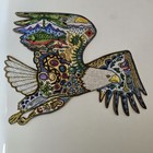 Liberty Puzzles Bald Eagle Wooden Jigsaw Puzzle Sue Coccia 375 Pieces Complete