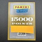 Rare 15000 Points Panini Rewards Card New Unused Code
