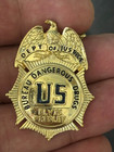 Elvis Presley 18  Necklace Dea Us Drug Enforcement Bureau Dangerous Drugs Badge