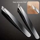 4piece Set Professional Tweezers Set Perfct For Eyebrow Hair Removal Splinter 