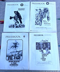 23 Vintage Warner Bros Movie Pressbook Press Book Clockwork Orange Superman