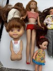 Vtg Doll Lot Barbie Style Doll Strawberry Shortcake Style 1960 70 80 Mixed Toy