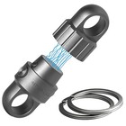 Titanium Alloy Magnetic Quick-release Keychain   detachable Magnetic Key Holder