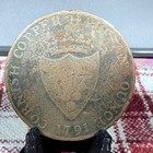 1791 Cornish Druid Head Halfpenny Half An Ounce Copper Conder Token Dh2 Sp6512