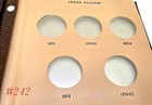 Coin Folder Album Dansco  6172 Trade Dollar Coin Book