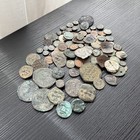 Lot 100 Ancient Coins -- Greek Roman Byzant Islamic -- Low Grade Uncleaned  a983