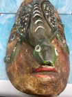 Vintage Mexico Guerrero Folk Art Wooden Male Insect Festival Dance Mask