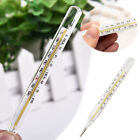 1pc 5  Flat Glass Thermometer Oral Armpit Adult Children Measurement