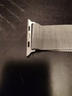 Apple Watch 38mm Silver Milanese Loop Stainless Steel Magnetic Band Compatible