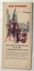 Vintage Nov 1955 Air France Airline Timetable Brochure Schedules Fares Paris Ny