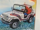 Jeep Sign - Vintage Willys Jeep Wrangler Magazine Ad - Metal Gladiator Rubicon