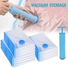 Xl Xxl Jumbo Vacuum Storage Bags Bedding Clothes Travel Space Saver W  Hand Pump