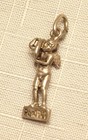 Pompei Charm 800 Silver Antique