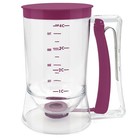 Kndatle Pancake Cupcake Batter Dispenser  Batter Separator Bakeware Maker Wit   