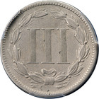 1887 Three  3  Cent Nickel Pcgs Au Details Key Date Nice Eye Appeal Nice Strike