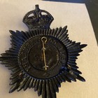 Obsolete Kent Constabulary Helmet Badge Kings Crown