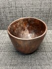 Wooden Bowl Vintage Hand Carved  Bowl Home Decorative Bowl 8x8x6 5 Inches