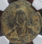 Jesus Christ King Of Kings Byzantine Empire Coin 975-1035ad Ngc Ancient Genuine