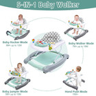 5 In 1 Foldable Baby Walker  Activity Baby Walker-baby Bouncer  Rocker  Activity