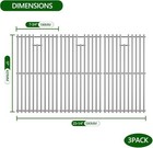 17  Stainless Steel Cooking Grates For Charbroil 17  D X 23 1  W 