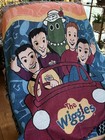 The Wiggles Woven Blanket Featuring The Big Red Car Characters 2003