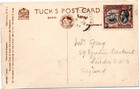 Grenada 1937 Tuck   s Pc Of Native Huts Mailed To England