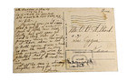 Vtg North Africa Usa Army Stamp Military Post Card World War Era 1943