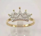 14k Yellow Gold Plated 2ct Real Moissanite Round Cut Women s Wedding Queen Ring