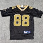 Reebok Nfl Jersey Youth S New Orleans Saints Jeremy Shockey 88 Black Gold