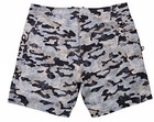 Salt Life Slx-qd Vapor Stretch Camo Board Shorts Men   s 42 Gray black