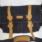 Gearonic Messenger Bag For Laptop Canvas Leather Crossbody Satchel Shoulder Bag