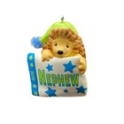 Hallmark Keepsake Ornament 2019 Nephew Hedgehog Pillow Nightcap