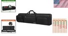 All-black 88-key Keyboard Soft Case With Adjustable Straps - Lightweight Design