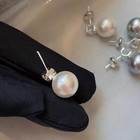 Women s Diamond Pearl Earrings
