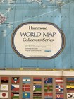 Hammond World Map Poster With Flags Undated Wall Map