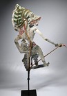 Antique Shadow Puppet Of Hanuman From Java