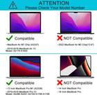 Tempered Glass Screen Protector For Macbook Air 13  m1 2021-2018  A2337  A2179 