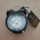 Guinness Beer Retro Tavern Alarm Clock Light Bell Aa Battery