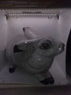 Hand Made Large Ceramic Crazy Rabbit Signed By Artist