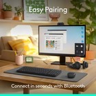 Logitech - Mk250 Full-size Bluetooth Wireless Keyboard And Mouse Combo For Wi   