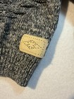 Scotch   Soda Kids Boys Gray Chunky Knit Shawl Collar Sweater Pullover Size 4t