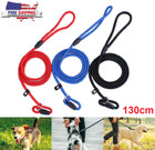Dog Nylon Adjustable Loop Slip Rope Leash Lead Training Choke Pet Collar 130cm