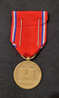 Ww1 Original French Verdun Medal 1916 Battle Bronze Signed Vernier