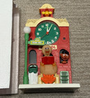 Bradley Sesame Street Big Bird School House Talking Alarm Clock