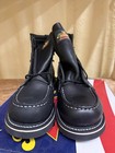 Thorogood 814-6206 Men s 6  Leather Moc Toe Non Safety Work Boots Black Sz 11 D