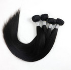 3 Bundles Brazilian Straight Remy Virgin Human Hair Extensions