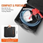 Fuel Transfer Pump 12v 10 Gpm 1 4 Hp Diesel Pump With Auto Fuel Nozzle